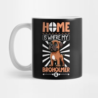 Home is with my Broholmer Mug